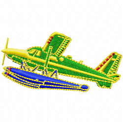 Airplanes Embroidery Design 5